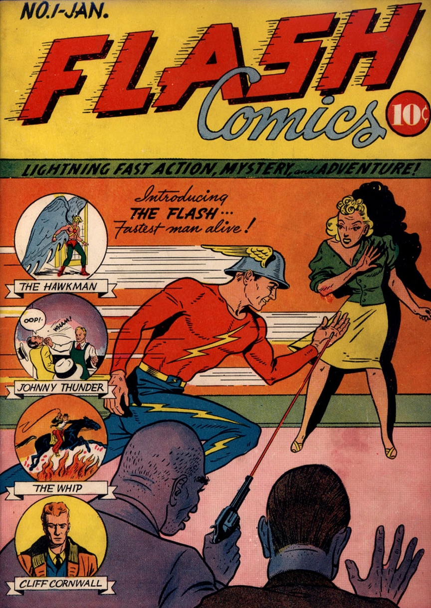 Flash Comics #1, copertina