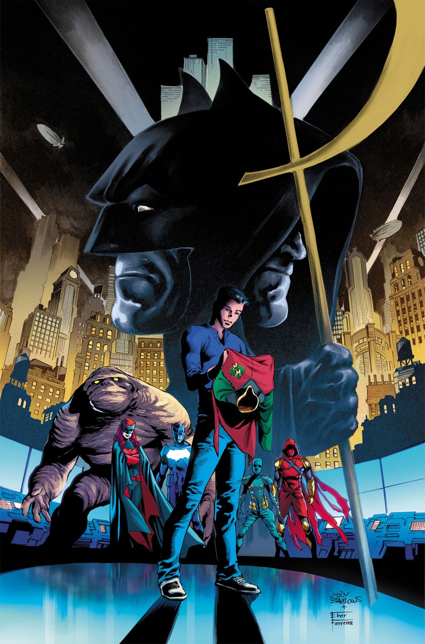 Detective Comics #965, copertina di Eddy Barrows