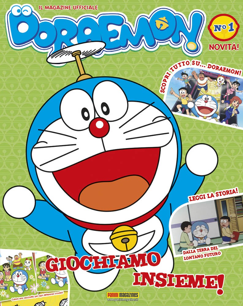 Doraemon Magazine 1, copertina