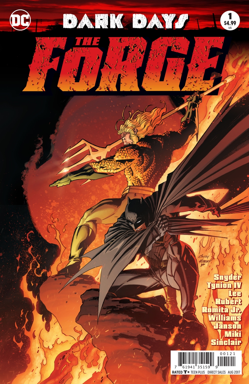 Dark Days: The Forge #1, variant cover di Andy Kubert