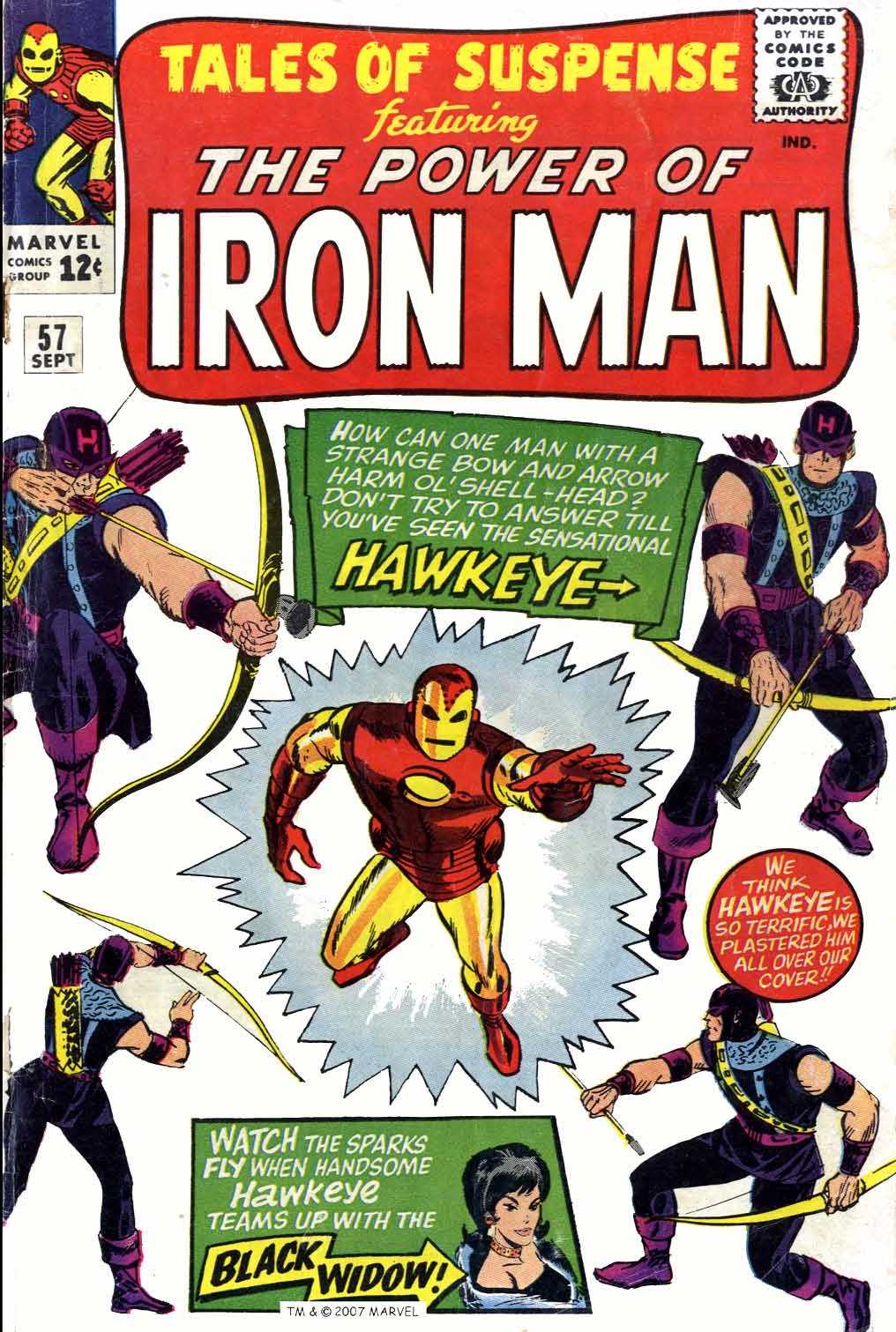 Tales of Suspense #57, copertina di Don Heck