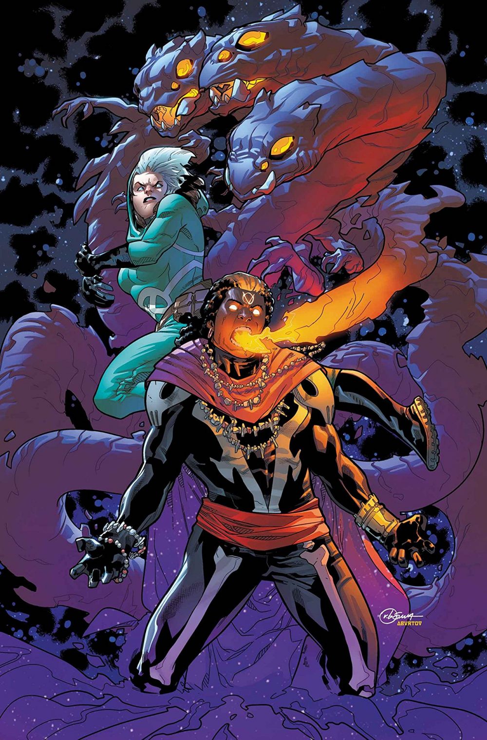 Uncanny Avengers #25, copertina di RB Silva