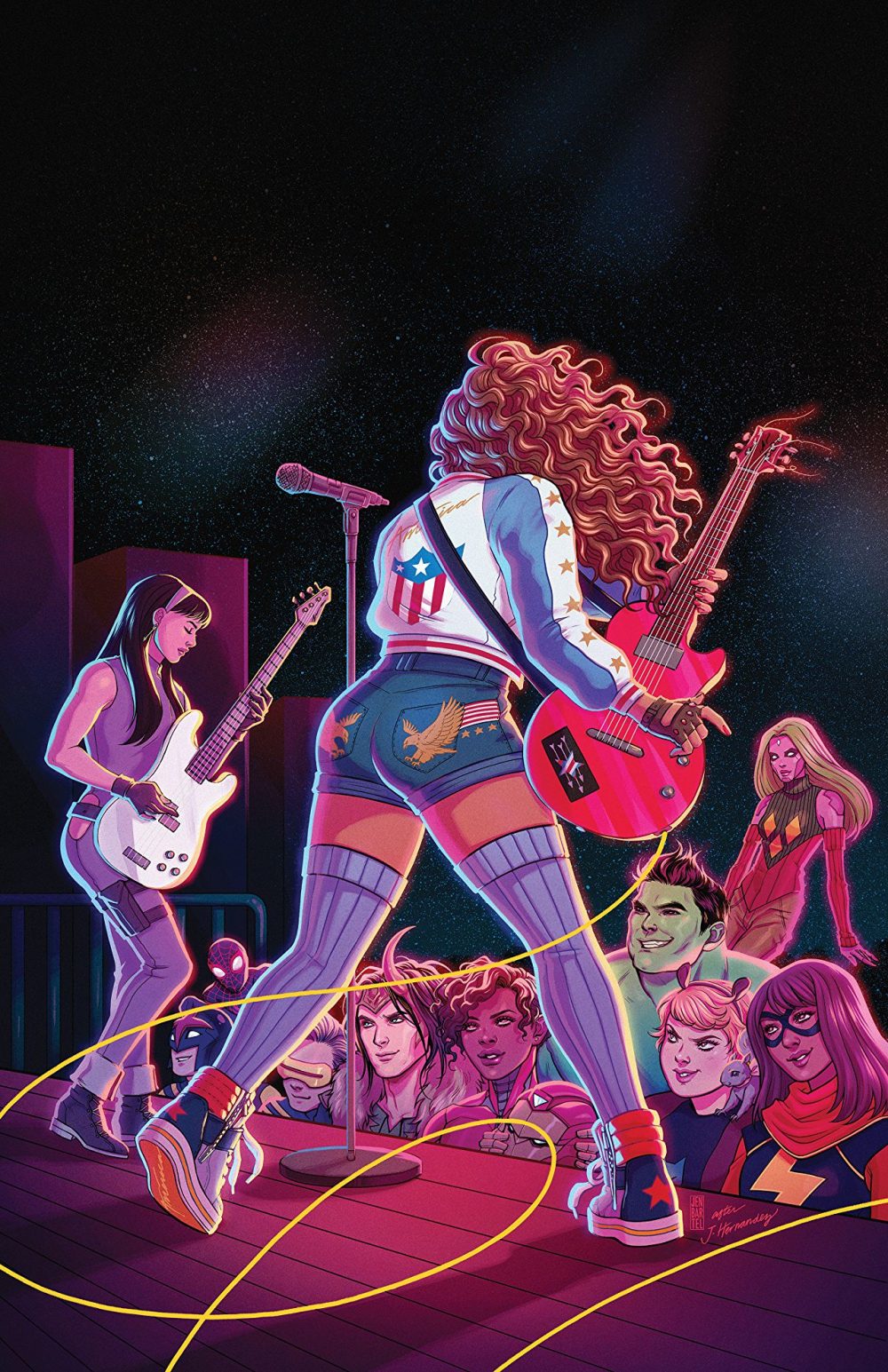 America #6, copertina di Jen Bartel