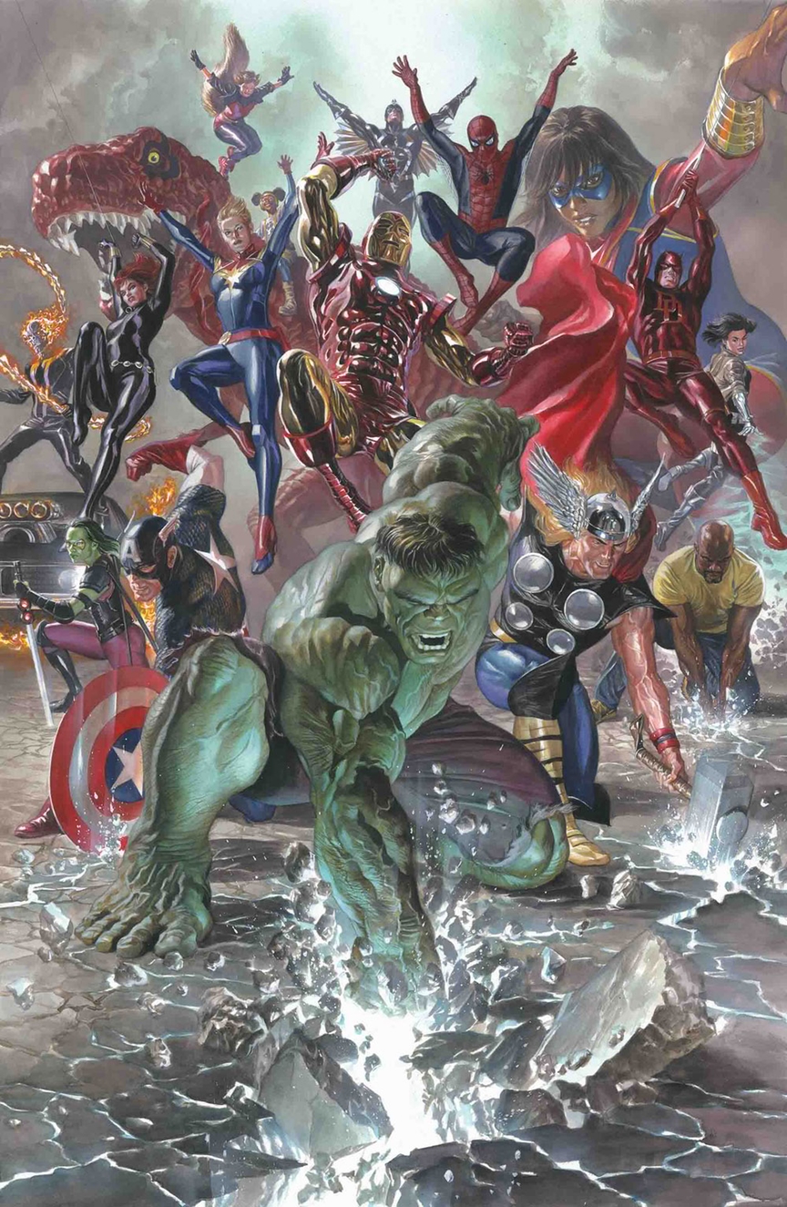 Marvel: Legacy #1, variant cover di Alex Ross