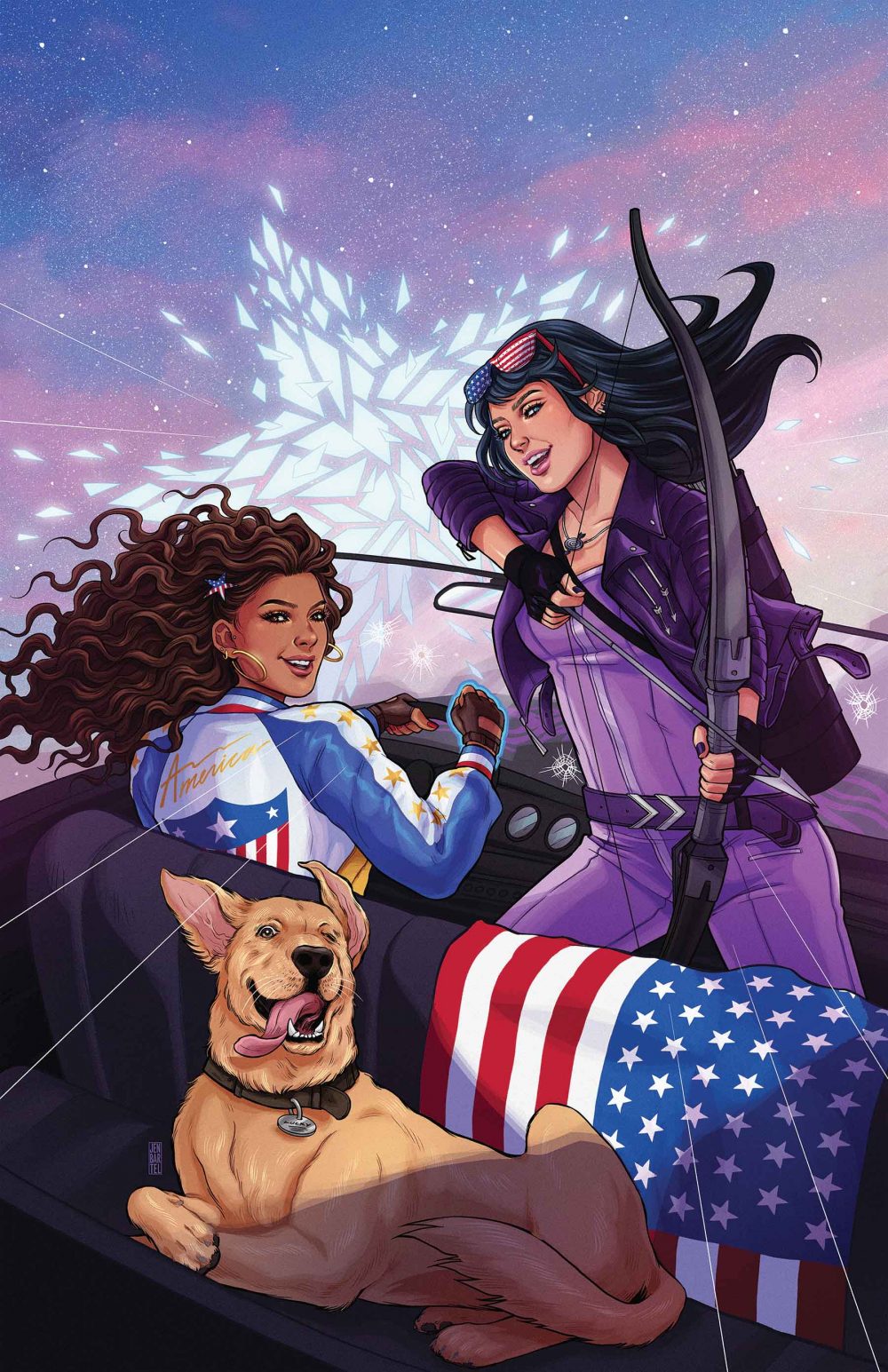 America #5, copertina di Jen Bartel