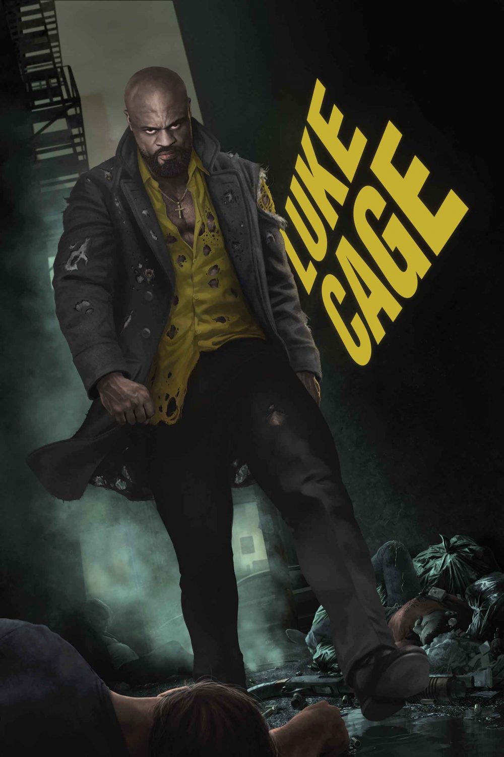 Luke Cage #2, copertina di Rahzzah