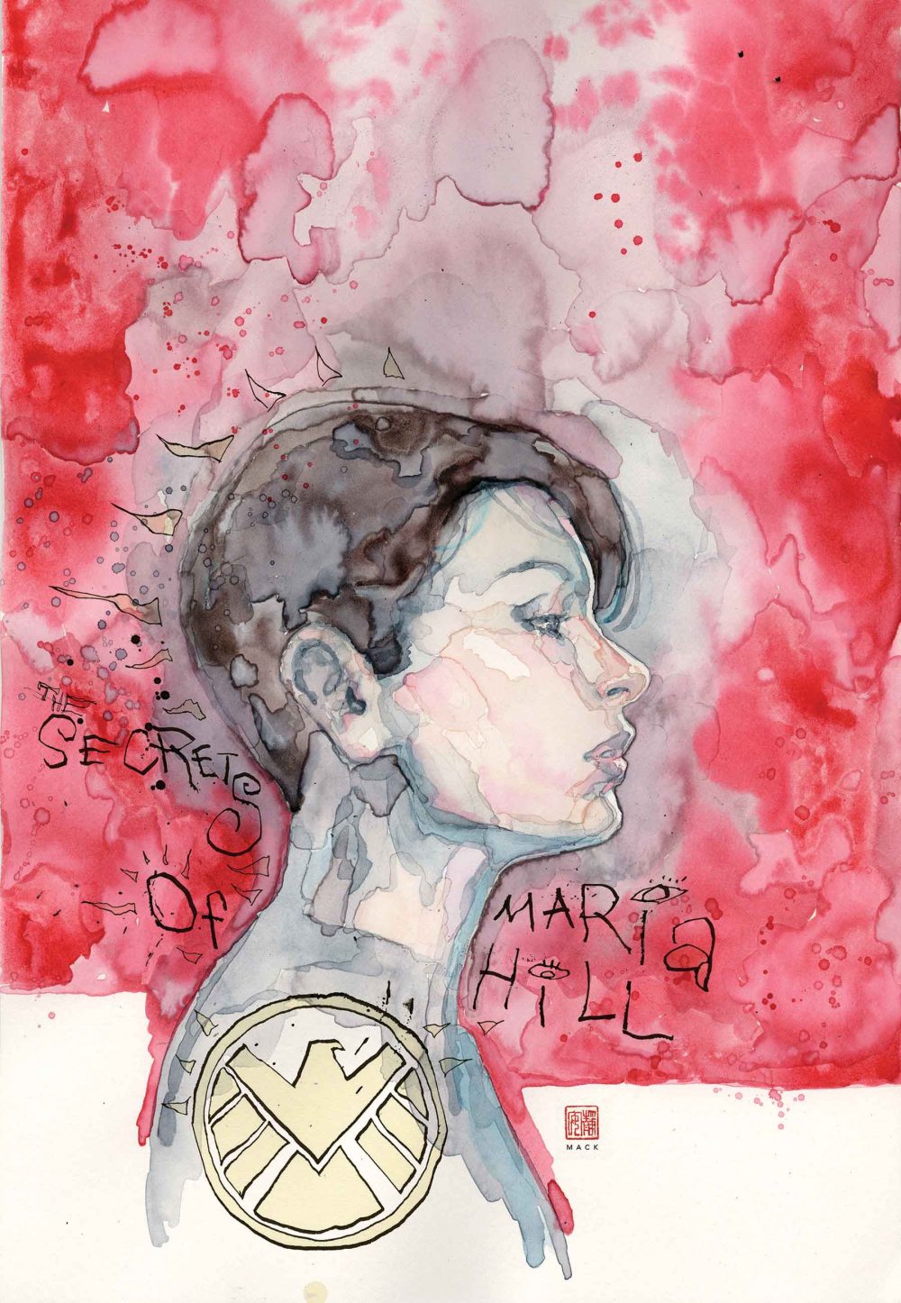 Jessica Jones #8, copertina di David Mack