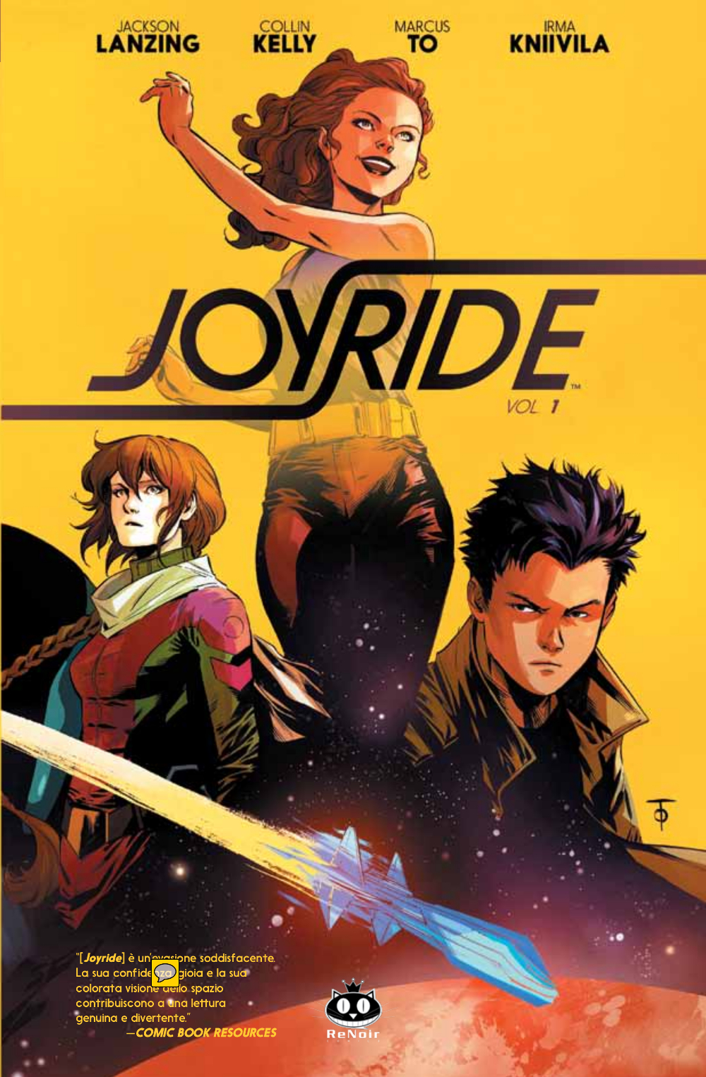 Joyride vol. 1, copertina di Marcus To