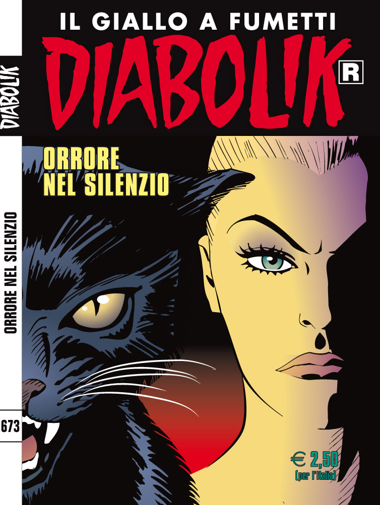 Diabolik R 673: Orrore nel silenzio, copertina