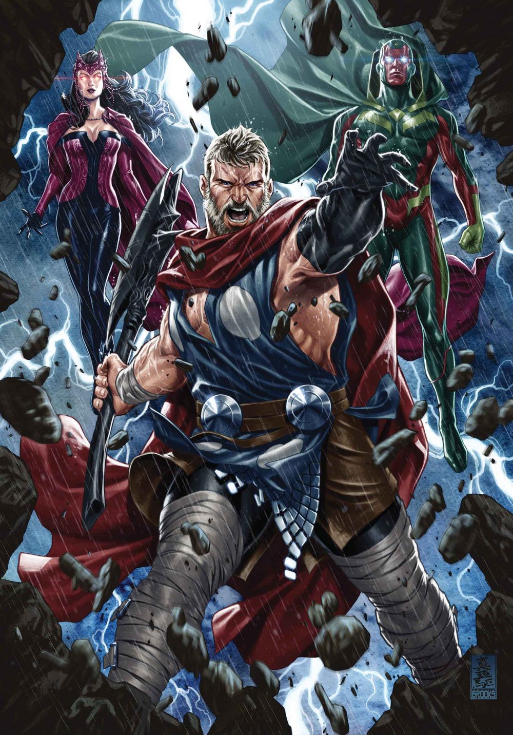 Secret Empire #6, copertina di Mark Brooks