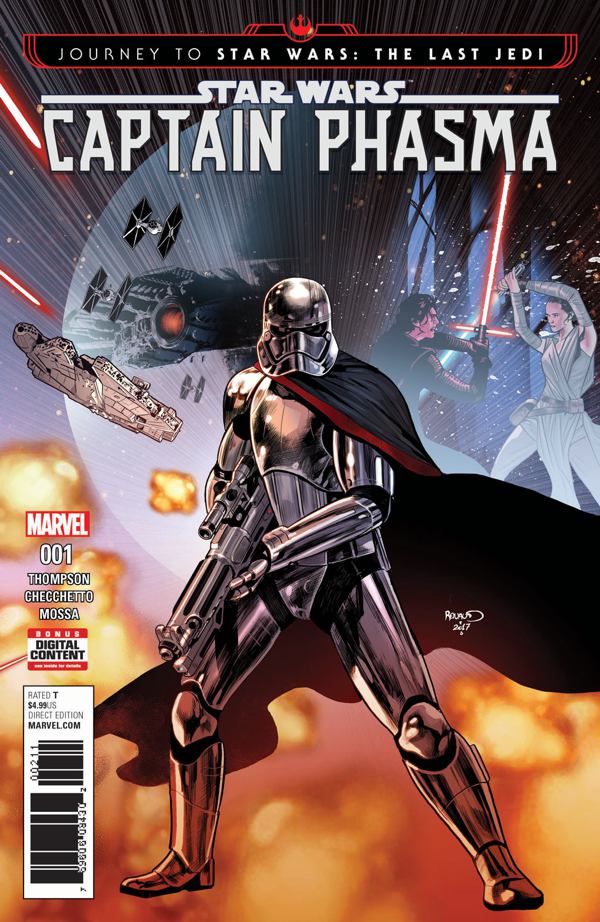 Captain Phasma #1, copertina di Paul Renaud