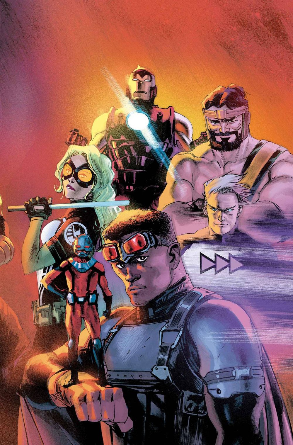 Secret Empire: Underground, variant cover di Raphael Albuquerque