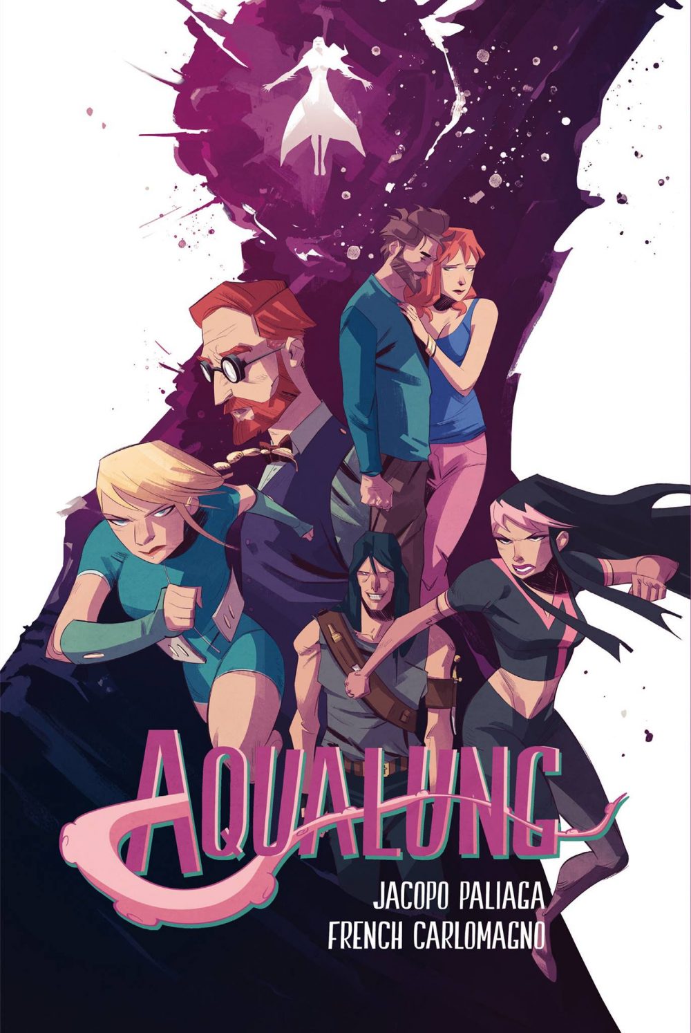 Aqualung vol. 2, copertina di French Carlomagno