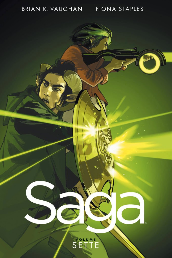 Saga vol. 7, copertina di Fiona Staples