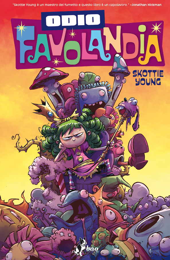 Odio Favolandia vol. 2, copertina di Skottie Young