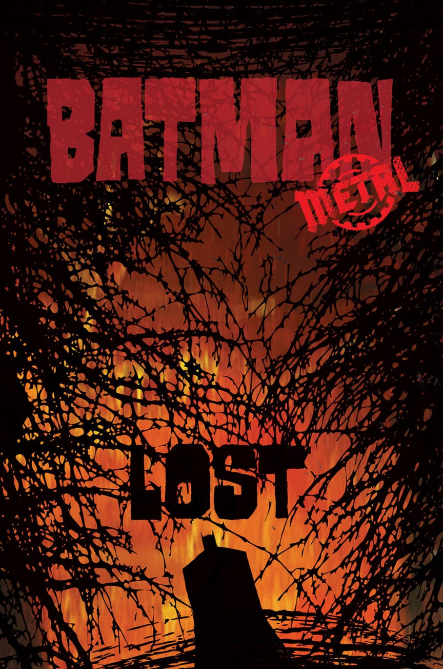 Batman: Lost #1, copertina di Bengal