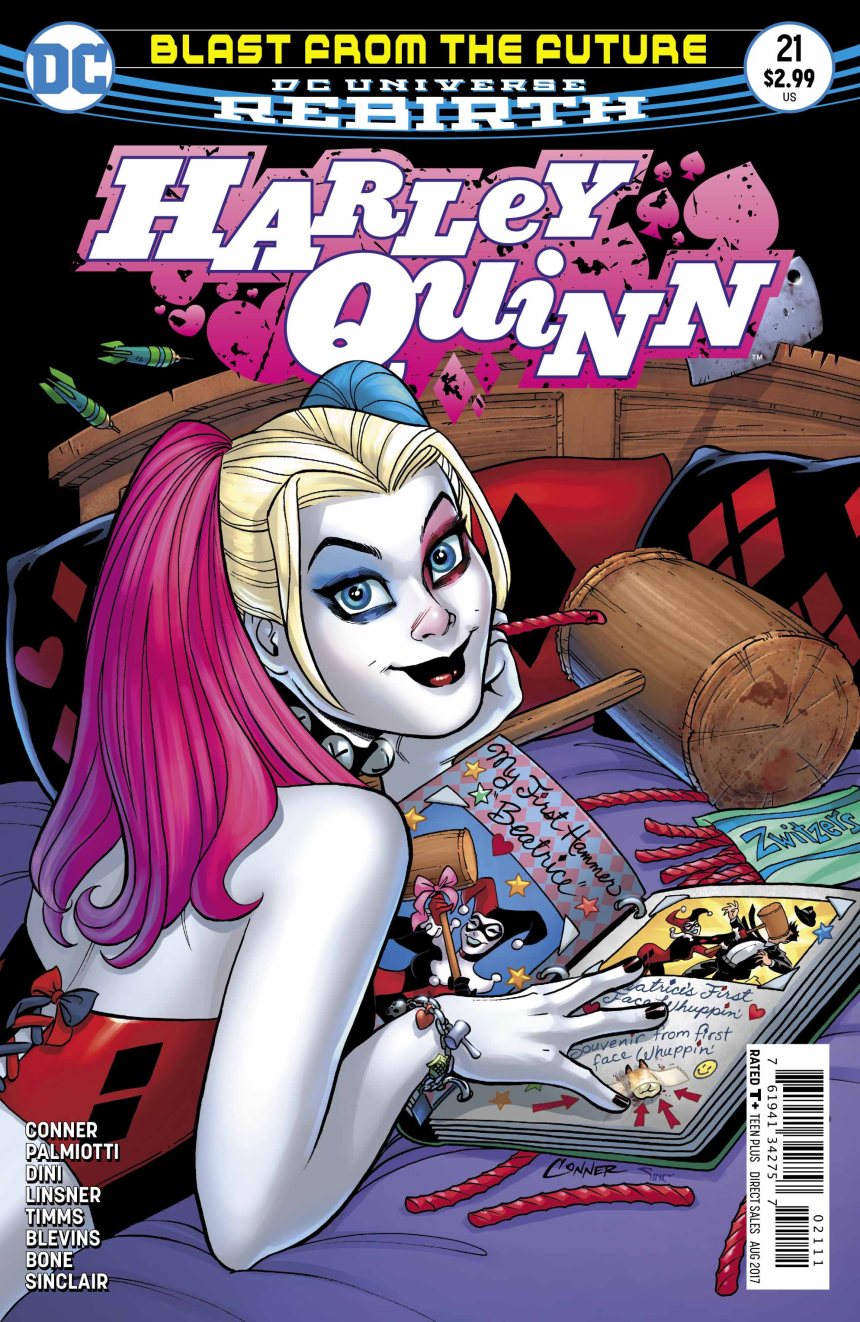 Harley Quinn #21, copertina di Amanda Conner