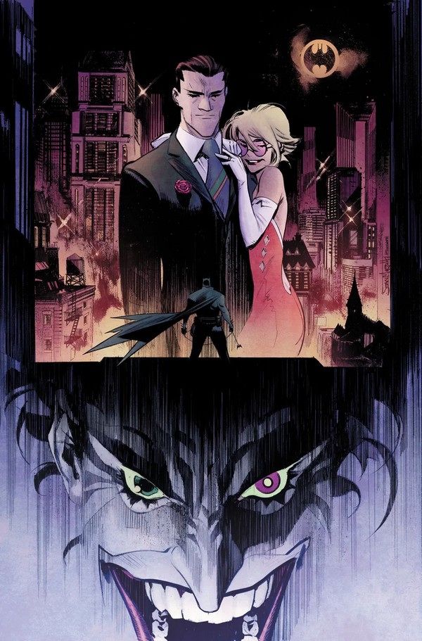 Batman: White Knight #1, copertina di Sean Gordon Murphy