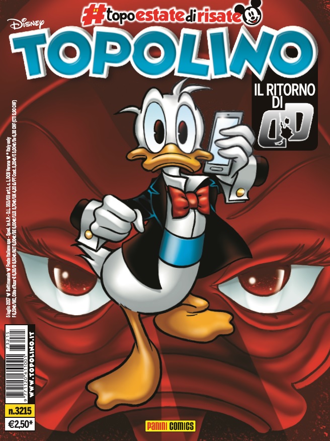 Topolino 3215, copertina