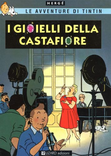 I gioielli della Castafiore, copertina di Hergé