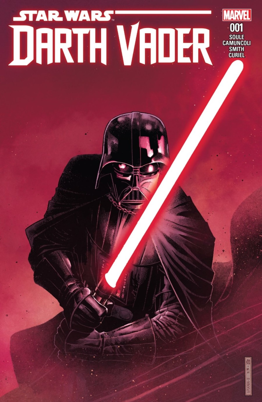 03. Darth Vader #1, di Charles Soule e Giuseppe Camuncoli, copertina di Jim Cheung - Marvel