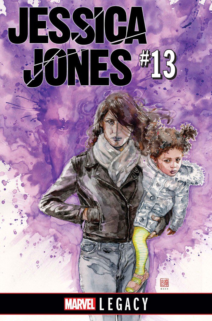 Jessica Jones #13, di Brian M. Bendis e Michael Gaydos, copertina di David Mack