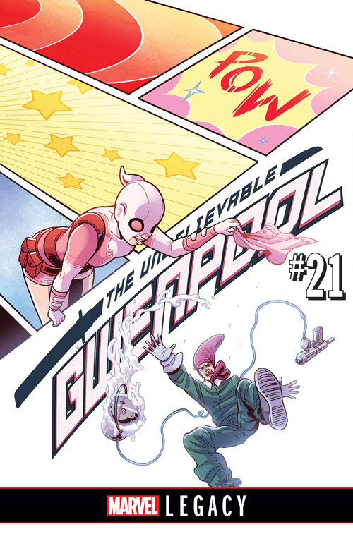 Gwenpool #21, copertina di Paulina Ganucheau