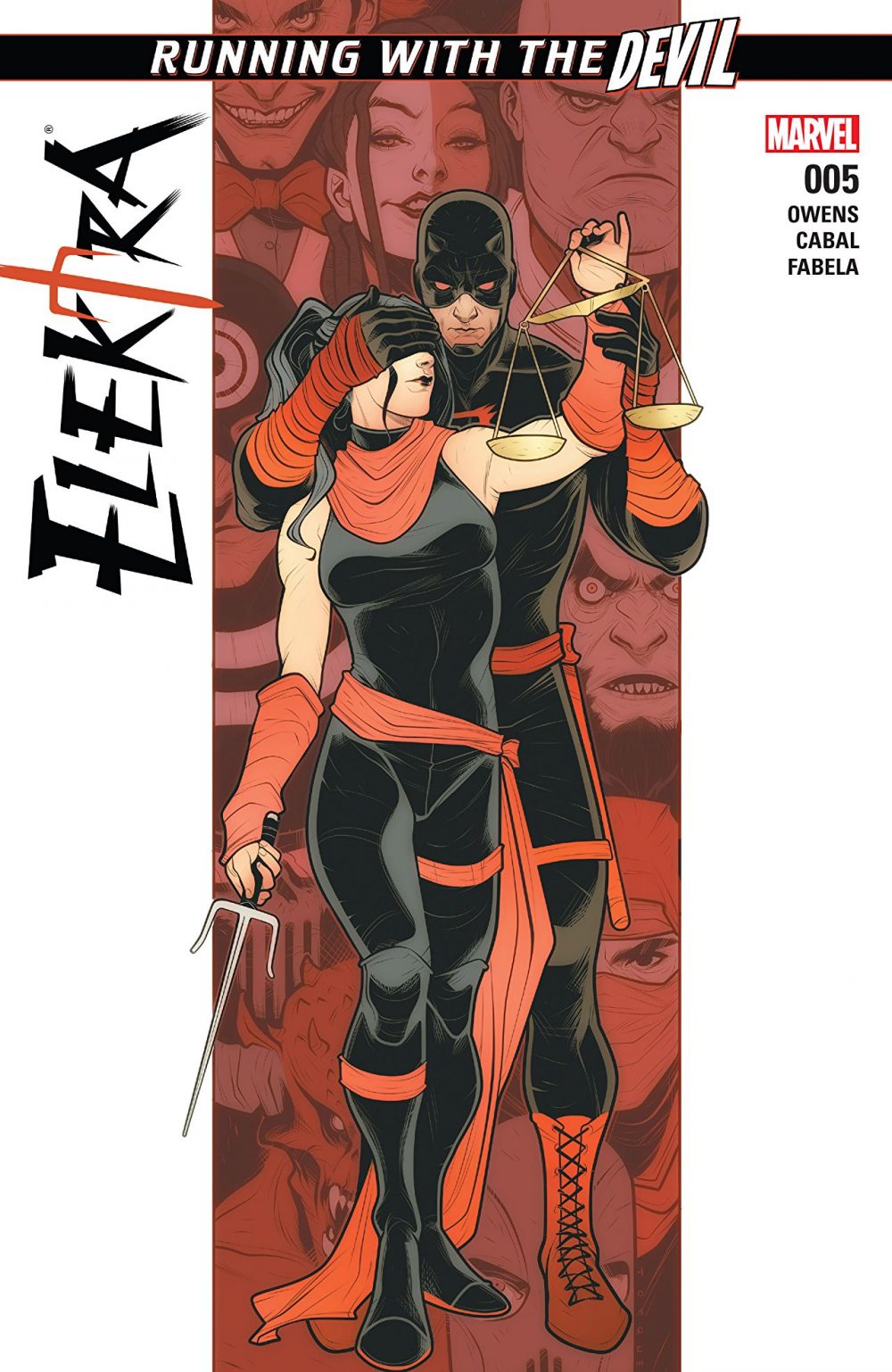  Elektra #5, copertina di Elizabeth Torque