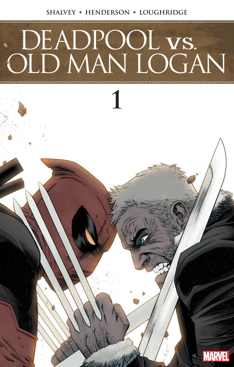 Deadpool Vs. Old Man Logan, copertina di Declan Shalvey