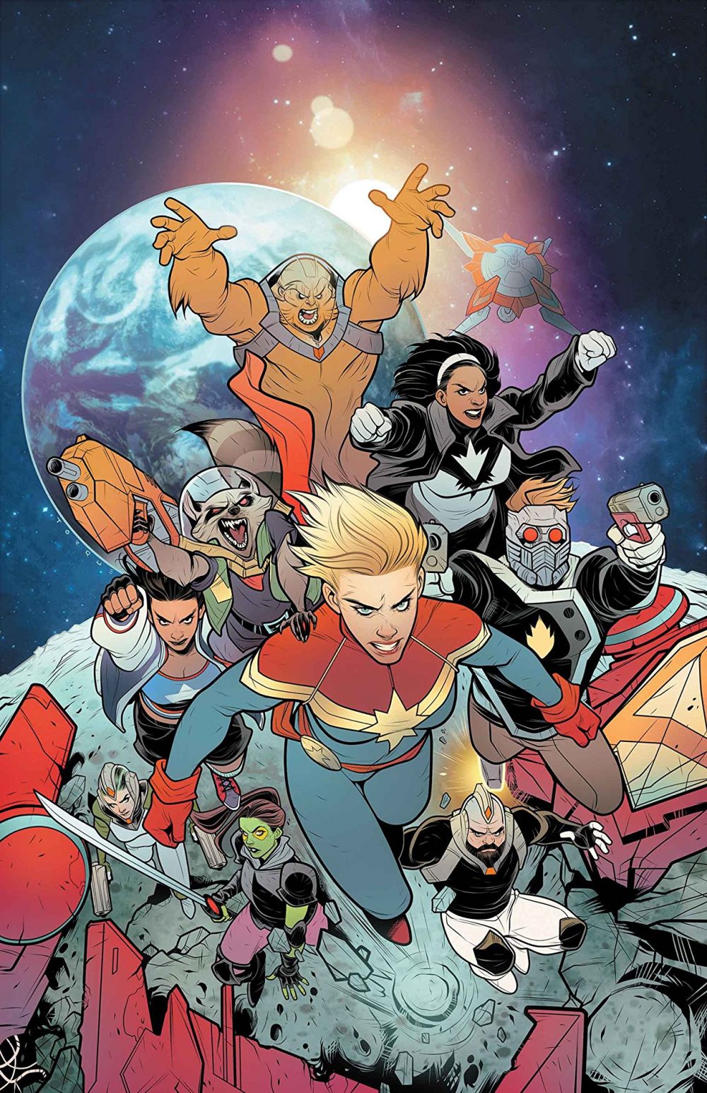 Mighty Captain Marvel #7, copertina di Elizabeth Torque