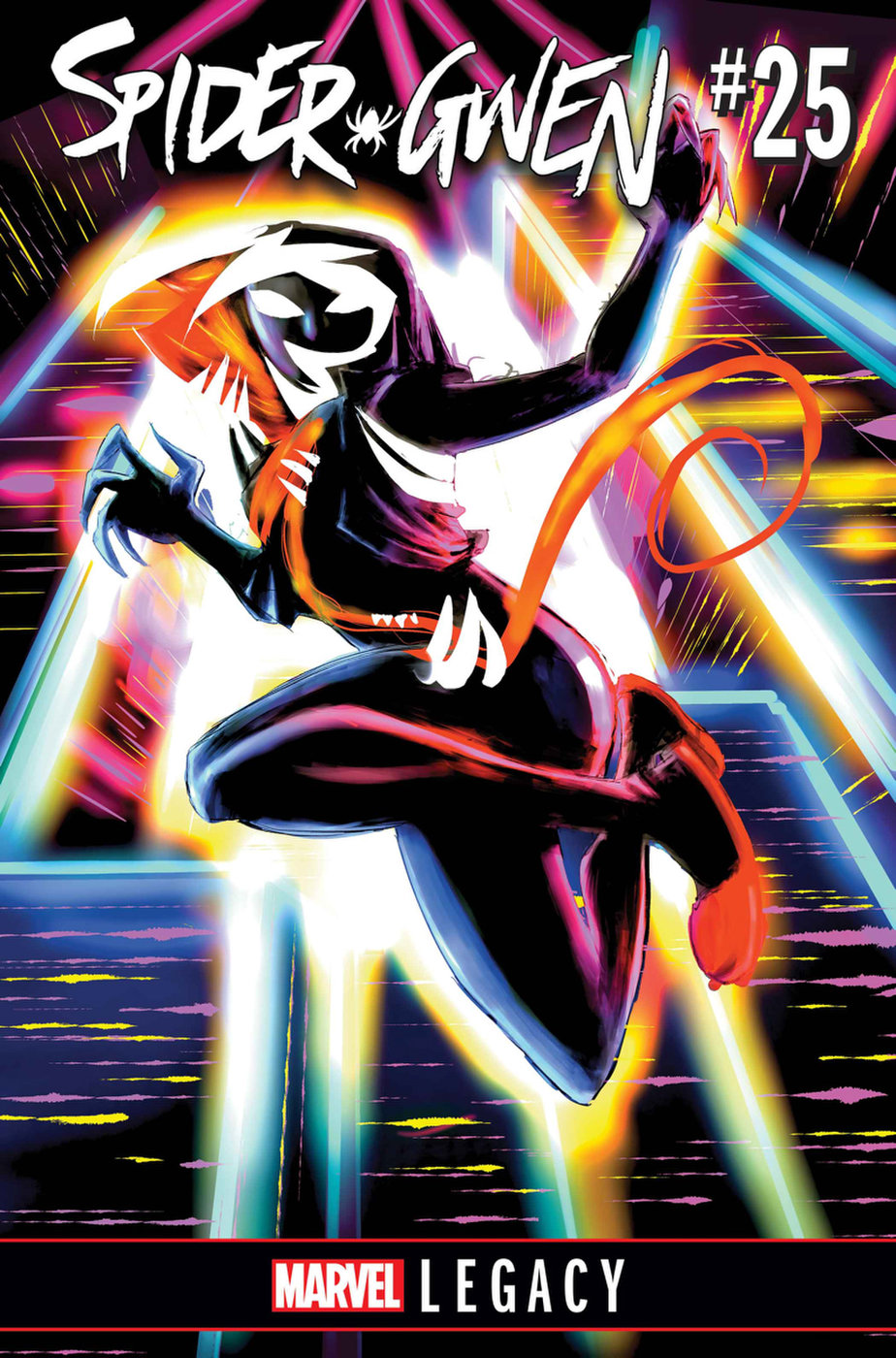 Spider-Gwen #25, copertina di Robbi Rodriguez