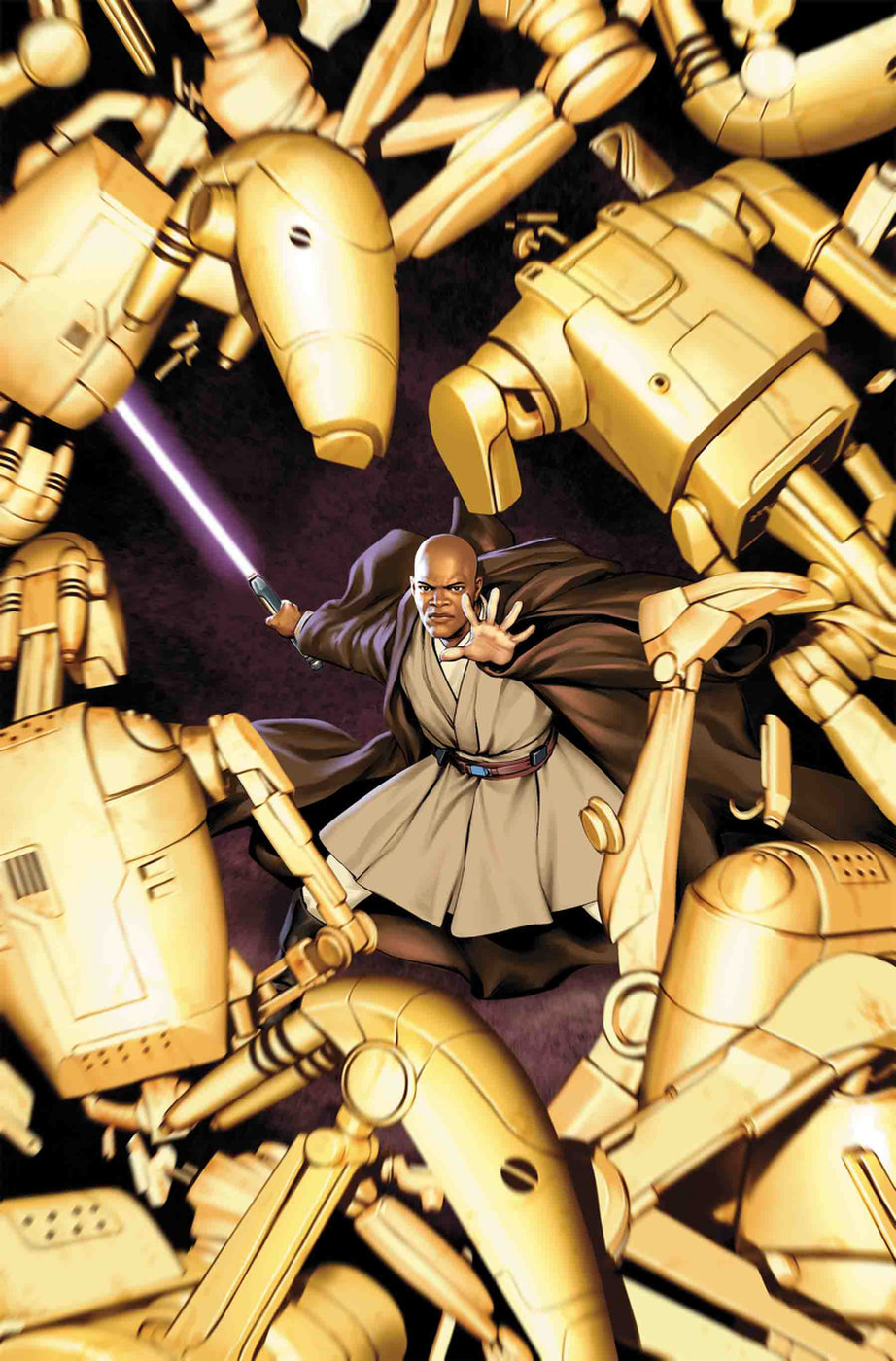 Jedi of the Republic: Mace Windu #1, copertina di Jesus Saiz