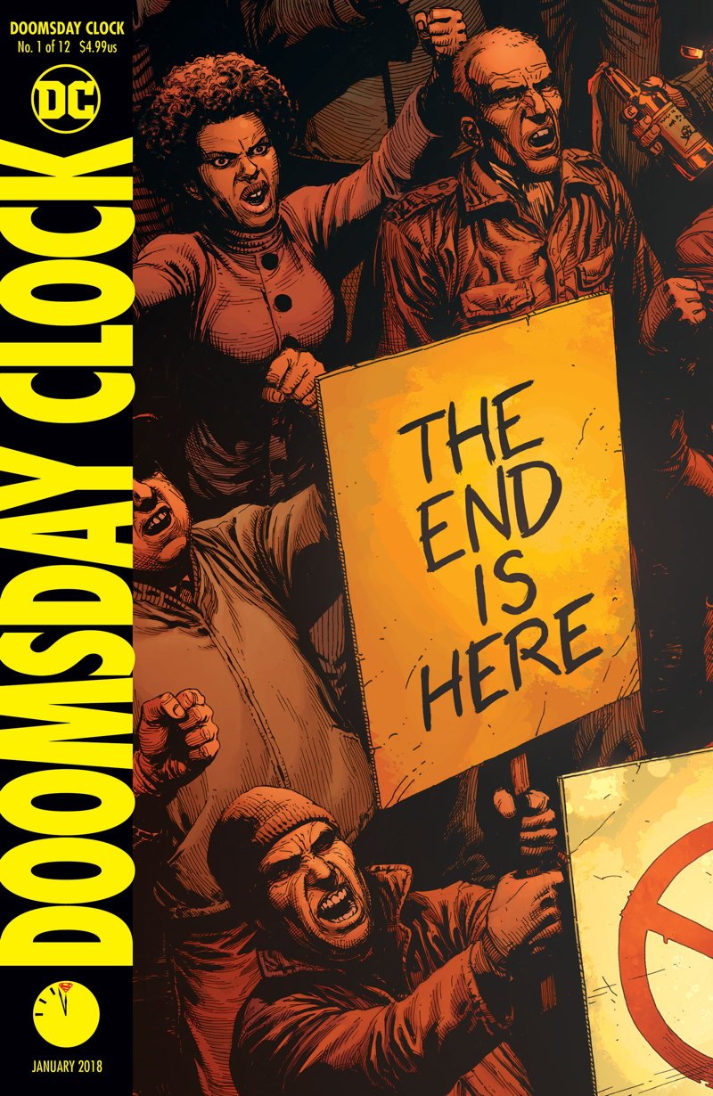 Doomsday Clock #1, copertina di Gary Frank