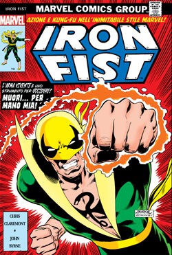 Marvel Omnibus Iron Fist, copertina di John Byrne