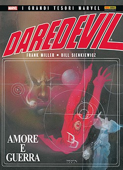 Grandi Tesori Marvel - Daredevil: Amore e Guerra, copertina di Bill Sienkiewicz