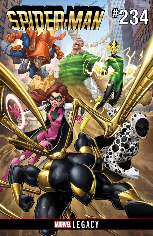 Spider-man #234, copertina di Patrick Brown