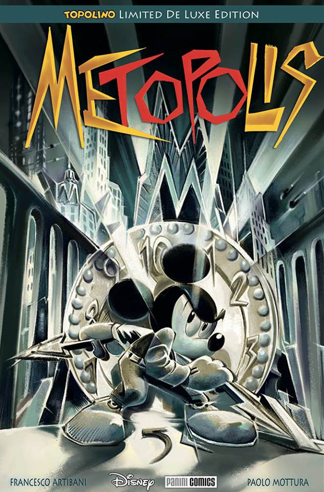 Metopolis, copertina di Paolo Mottura