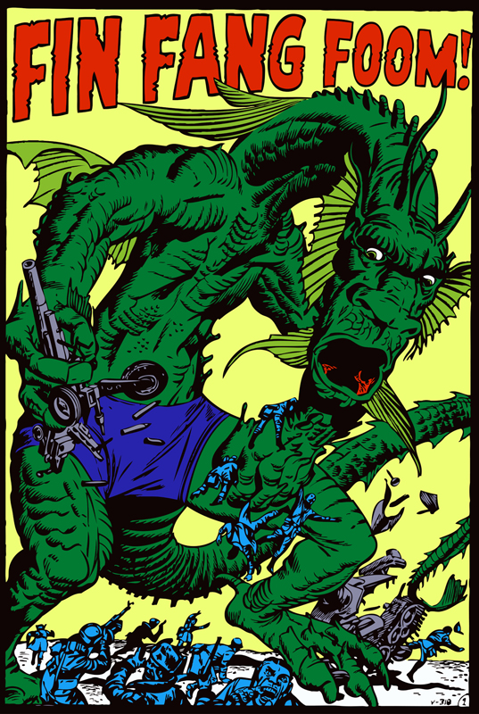 Fin Fang Foom Jack Kirby