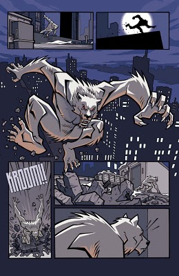 Lo Stupefacente Wolf-Man vol. 1: La Maledizione della Luna Piena, anteprima 01