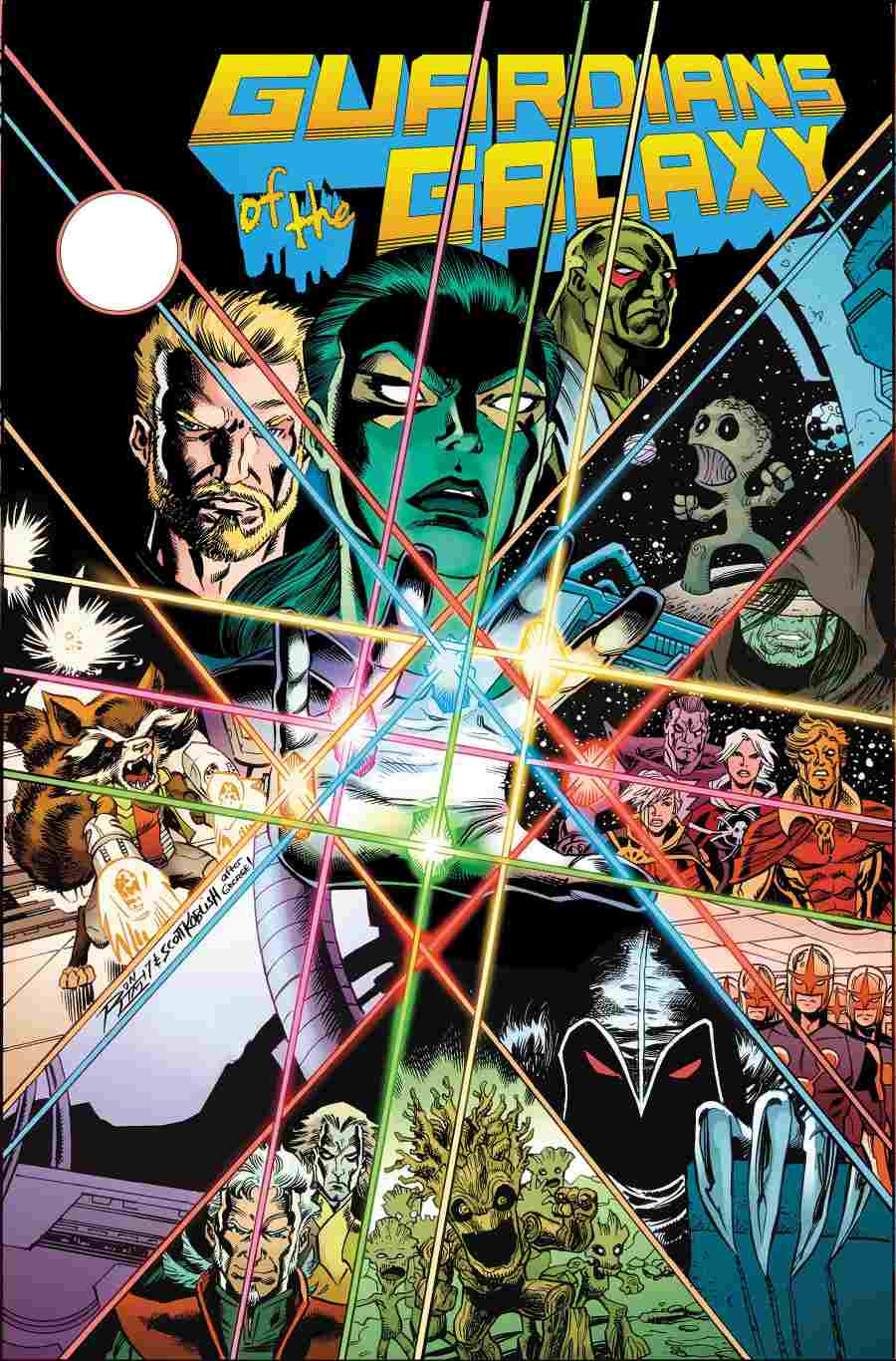 Guardians of the Galaxy #147, copertina di Ron Lim e Scott Koblish