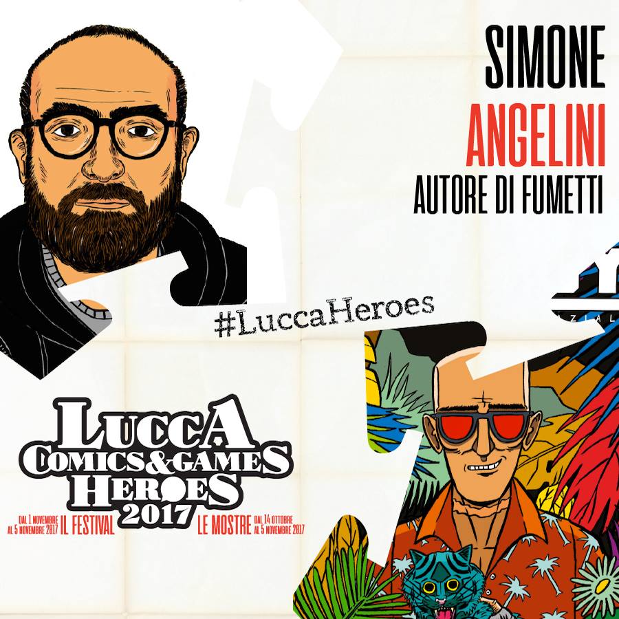 Simone Angelini a Lucca Comics & Games 2017