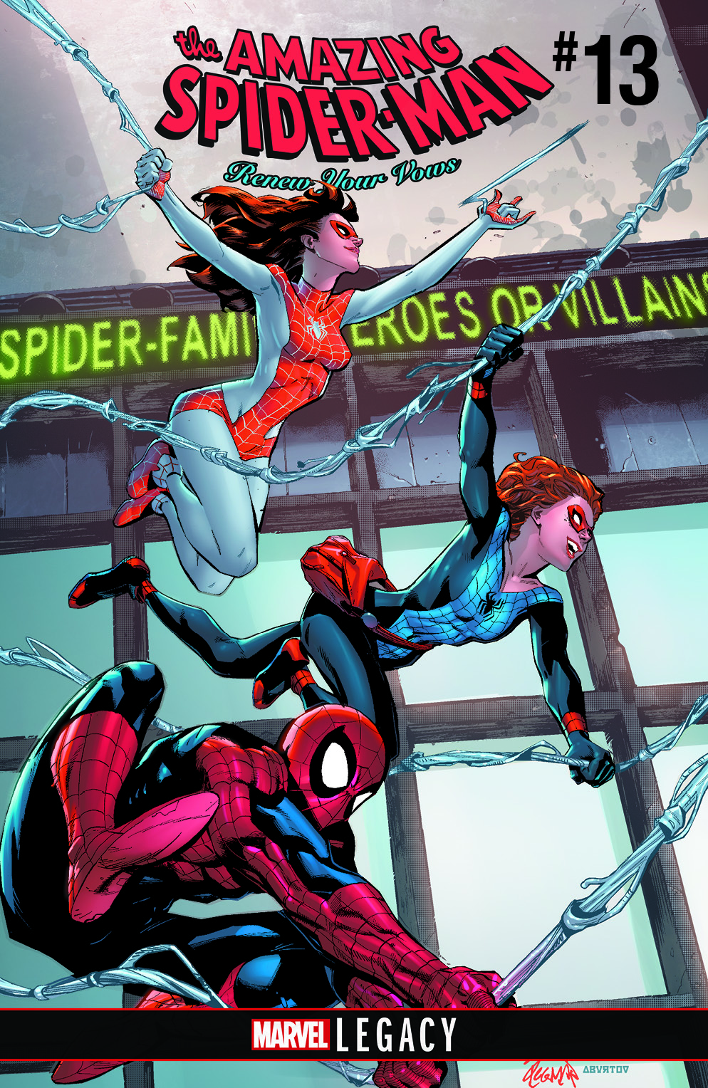 Amazing Spider-Man: Renew Your Vows #13, copertina di Ryan Stegman