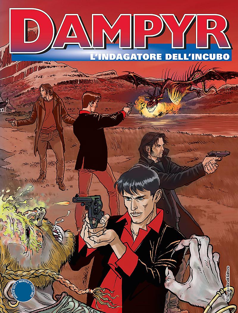 Dampyr 209, cover b di Enea Riboldi