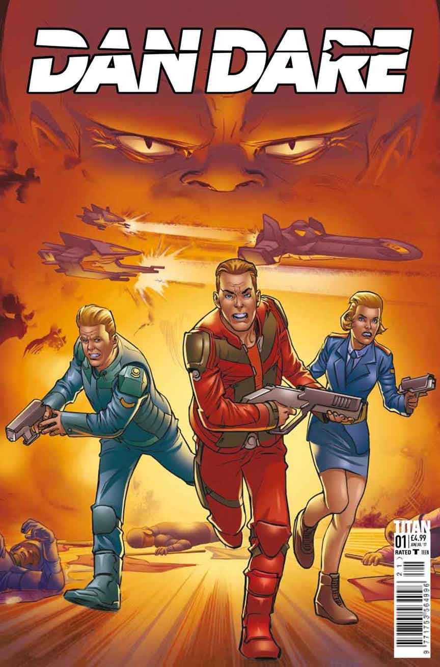 Dan Dare #1, copertina di Alberto Fouche