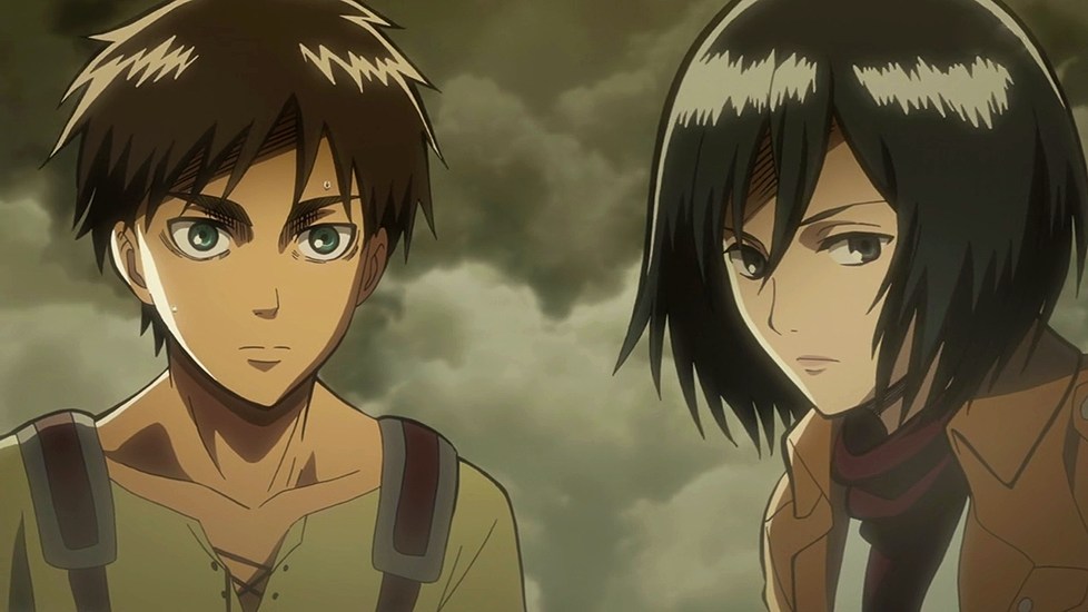 L'Attacco dei Giganti: Eren e Mikasa