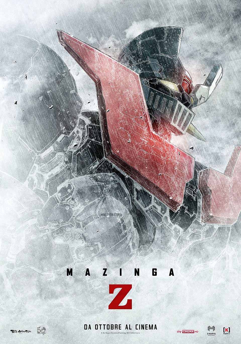 Mazinger Z/Infinity, il primo poster della Lucky Red