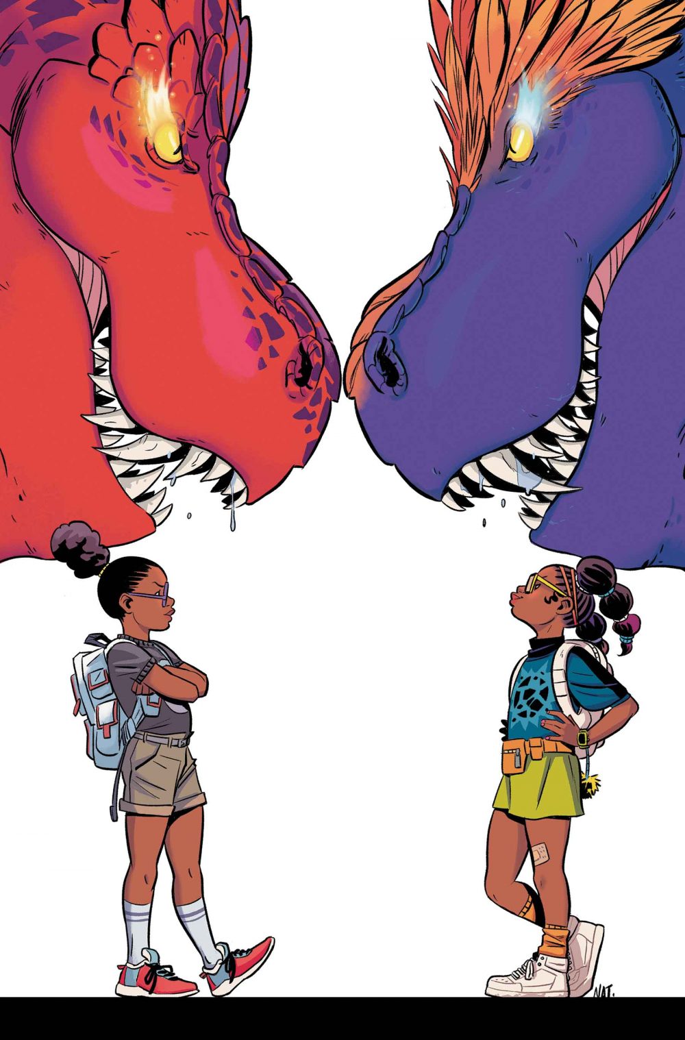 Moon Girl and Devil Dinosaur #20, copertina di Natacha Bustos