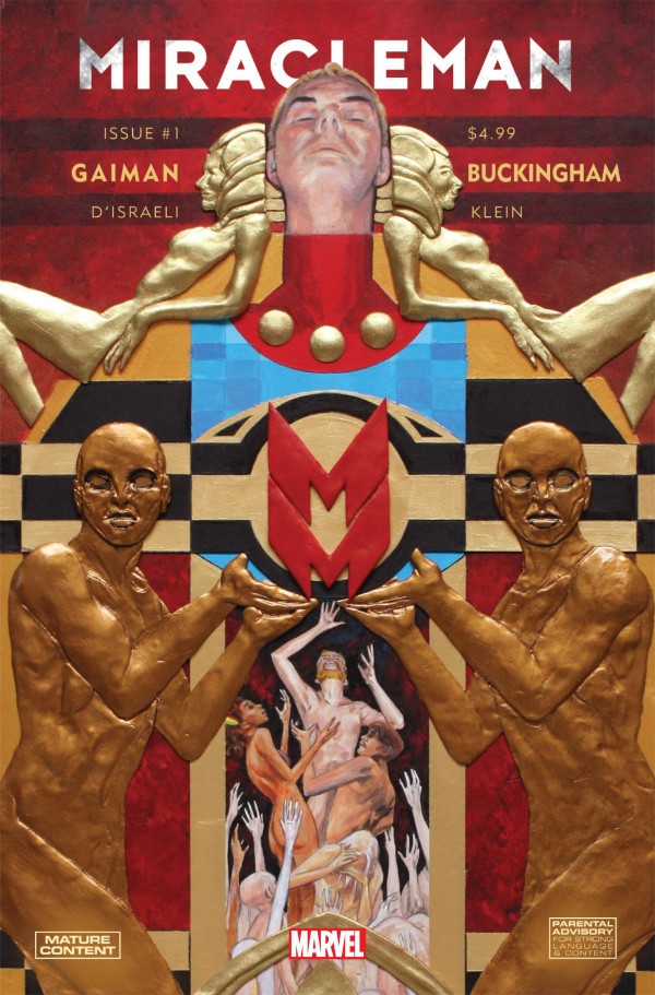 Miracleman di Gaiman & Buckingham #1, copertina di Mark Buckingham