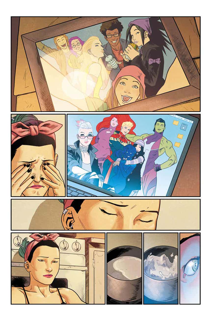 Runaways #1, anteprima 02