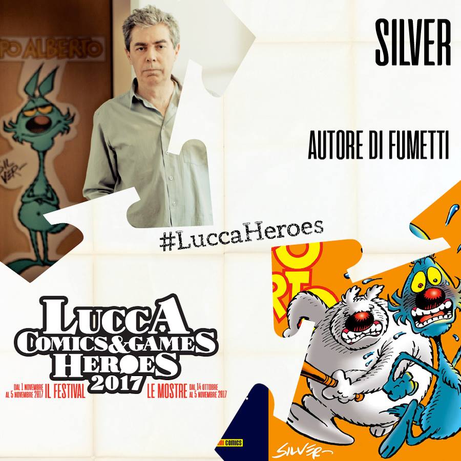 Silver a Lucca Comics & Games 2017